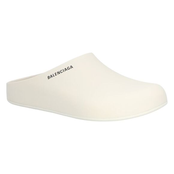 Balenciaga Mule Slide In Nacre Beige - Picture 1 of 5
